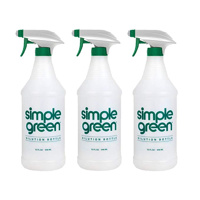 Simple Green All-Purpose Cleaner 32 Oz Spray Refill Bottle, Case of 3