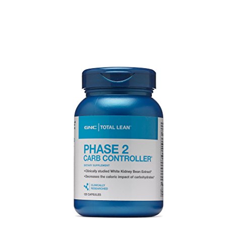 GNC Total Lean Phase 2 Carb Controller - 120 Capsules