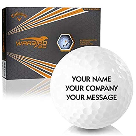 Callaway Golf Warbird 2.0 Personalized Golf Balls
