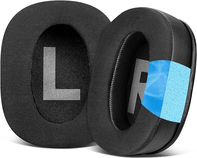 SOULWIT Cooling Gel Earpads Cushions Replacement for Logitech G Pro, G Pro X, G ProX 2 Headphones, Ear Pads with Noise Isolation Foam, Added Thickness