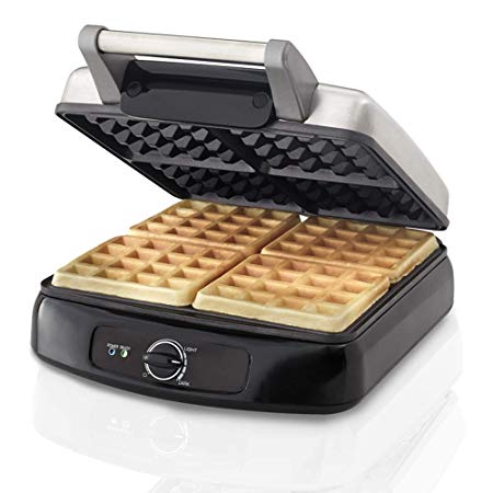 Farberware 201362 4-Slice Waffle Maker One Size Stainless Steel