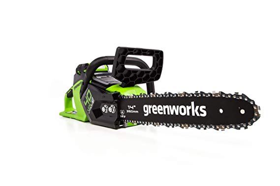 Greenworks CS40L01 14-Inch 40V Cordless Chainsaw