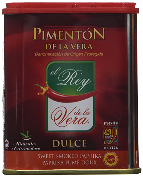 Artisan Spanish smoked Sweet paprika. Pimenton from La Vera region