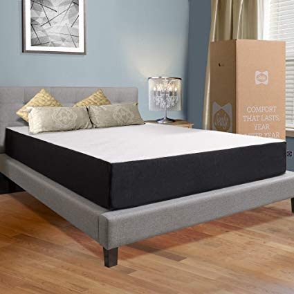 Sealy, 10-Inch, Hybrid Bed in a Box, Adaptive Comfort Layers, Medium-Firm Feel, Memory Foam Mattress, King