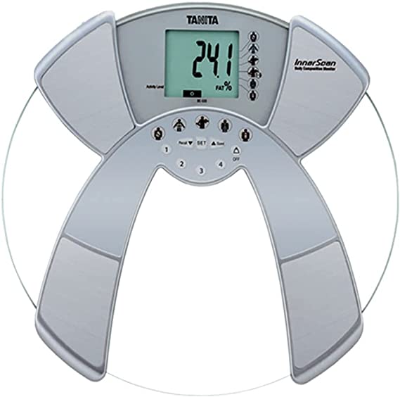 Tanita BC533 Glass Innerscan Body Composition Monitor, Silver