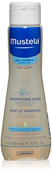 Mustela Gentle Baby Shampoo, 6.7 oz.