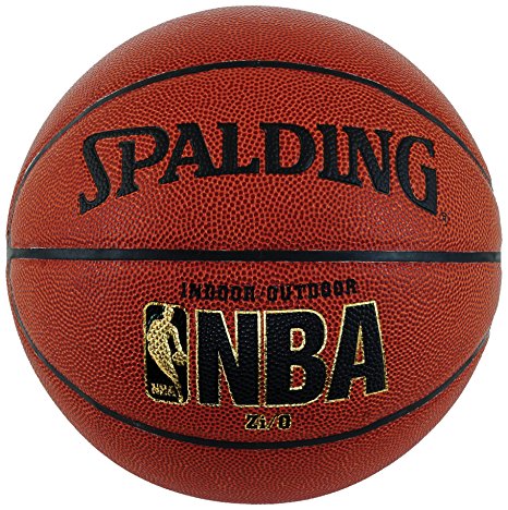 Spalding NBA Zi/O Official Size Indoor/Outdoor Basketball