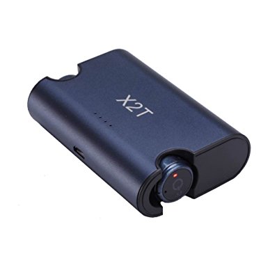 X2T Mini Invisible Truly Wireless Bluetooth V4.2 Stereo Surround Sound Earbud Charger Dock Organizer With Microphone Recharger iPhone, Samsung, Android, IOS (Gem)