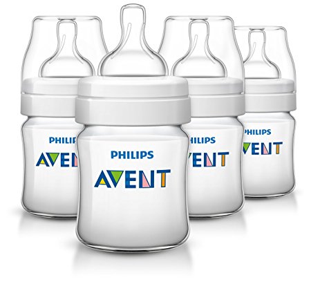 Philips Avent Anti-colic  Baby Bottles 125ML/4oz, 4 Piece