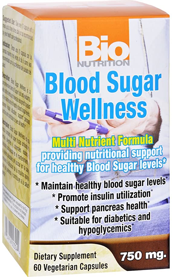 Bio Nutrition Blood Sugar Wellness 60 Capsules(Pack of 2)