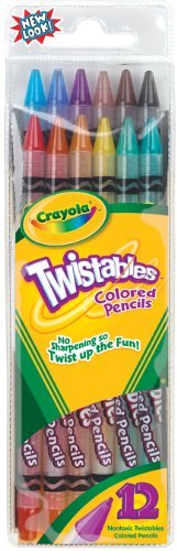 Crayola Twistable Colored Pencils 12 count 68-7408