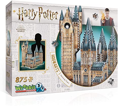 Hogwarts Astronomy Tower 3D Jigsaw Puzzle (875 Pieces)