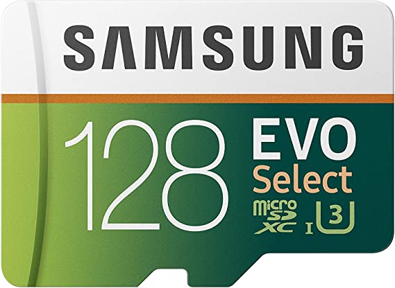 Samsung 128GB 80MB/s EVO Select Micro SDXC Memory Card (MB-ME128DA/AM)