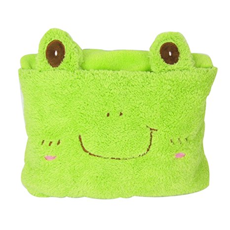 MyKazoe Kids Plush 2-in-1 Pillow Blanket (Frog)