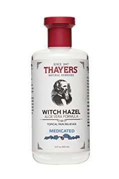 Thayers Witch Hazel Aloe Vera Formula, Medicated 12 oz