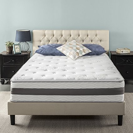 Zinus 12 Inch Gel-Infused Memory Foam Hybrid Mattress, King