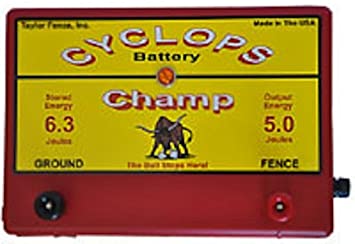 Cyclops Champ - 5 Joule Fence Charger - AC