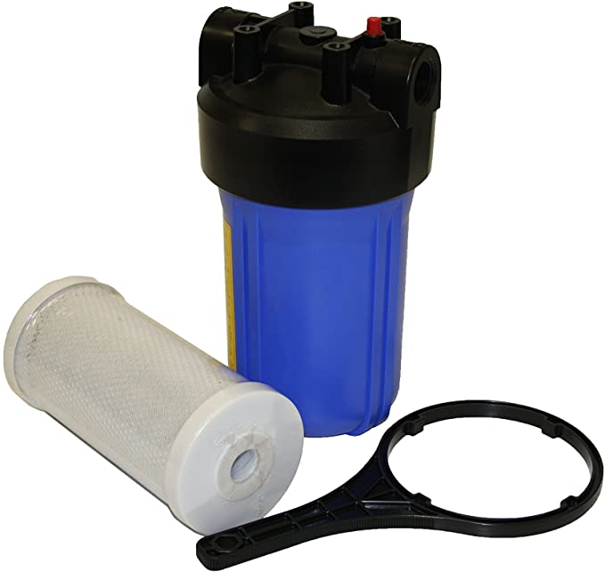 Whole House Water Filter Carbon Block 10" Big Blue Cartridge Included