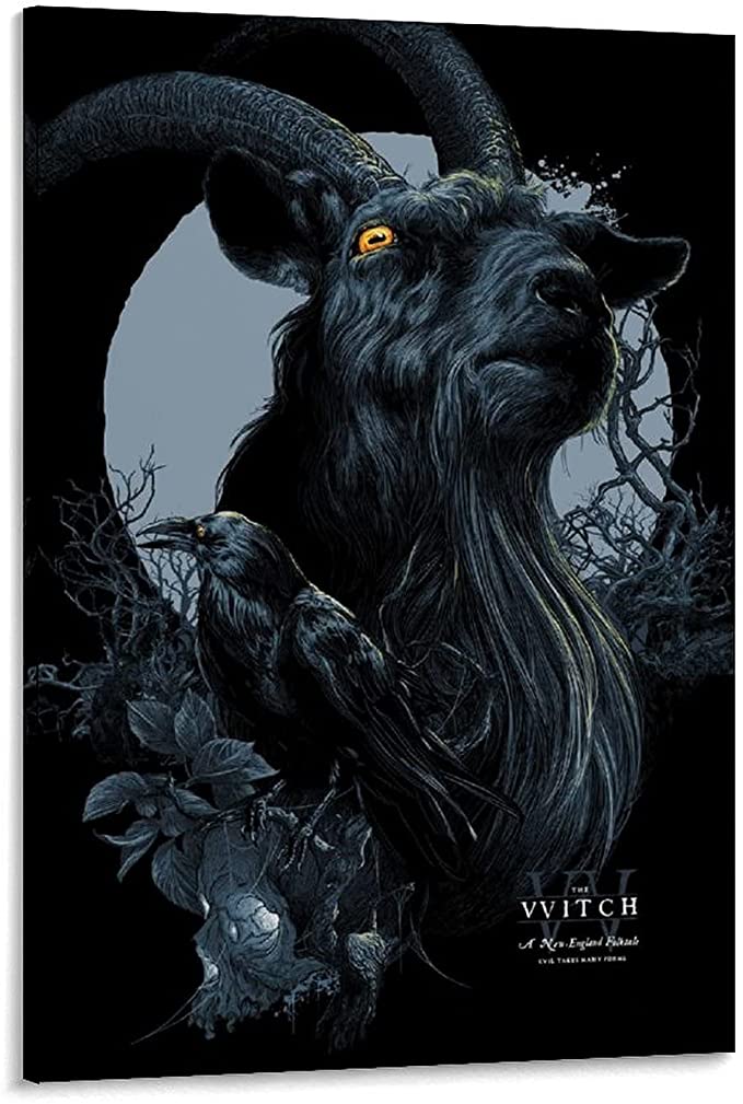 Hitecera The VVitch Movie Posters The Witch Decorative Painting Canvas Wall Art Living Room Posters Office Posters 08x12inch(20x30cm)