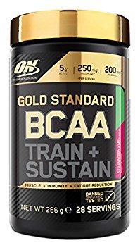 Optimum Nutrition Gold Standard BCAA Powder, 266 g - Strawberry Kiwi