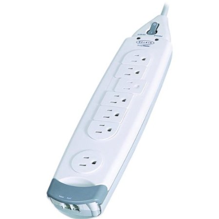 Belkin 7-Outlet SurgeMaster Home Series Surge Protector with 6-Foot Cord F9H710-06