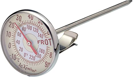KitchenCraft Le'Xpress Stainless Steel Milk Frothing Thermometer
