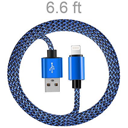 iPhone Charger Cable, VANTEN (6ft)[Lightning Cable][Apple MFi Certified][iPhone Charging Cable][iOS Cable]for iPhone 7/7 Plus/6S /6 Plus/6S/6/SE/5S/5C/5, iPad4/iPad Air, iPad Mini(iOS, 1Pack)