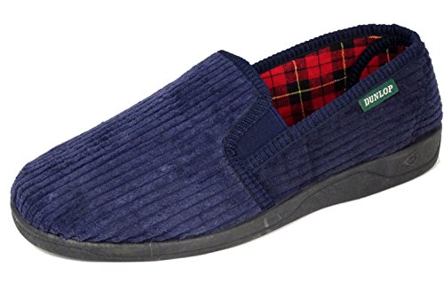 Men's Famous Dunlop BYRON Corduroy Slippers UK sizes 6,7,8,9,10,11,12,