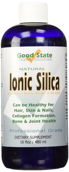 Good State Liquid Ionic Silica Supplement 48 servings at 125mg each plus 2 mg fulvic acid