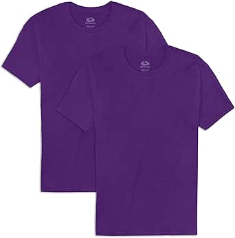 Fruit of the Loom Men's Eversoft Cotton T Shirts, Breathable & Moisture Wicking with Odor Control, Sizes S-4x