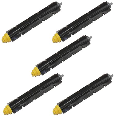 SHP-ZONE 5 x Flexible Beater Brush for iRobot Roomba 600 700 Series Vacuum Cleaning Robots Roomba 620 630 650 660 680 760 770 780 790