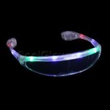 LED Space Man Shades - Glow Flashing Sun glasses Party Rave Toy Star Wars