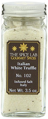 The Spice Lab Gourmet Italian White Alba Truffle Sea Salt- French Jar