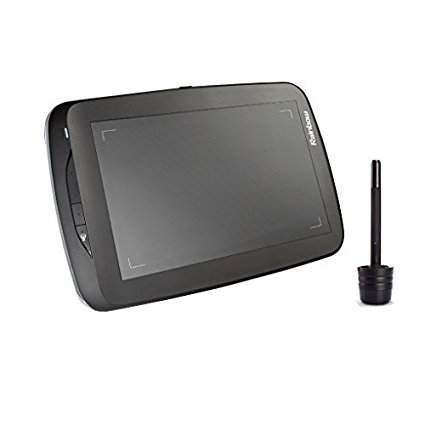 Ugee Rainbow3C Graphics Drawing Tablet with 9 x 6 Inch Drawing Area, P50S Rechargeable Pen - Black