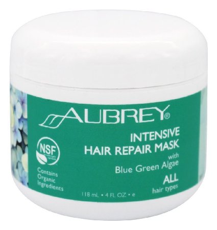 Aubrey Organics Blue Green Algae * DEEP VEGETABLE PROTEIN CONDITIONING * Hair Rescue Conditioning Mask - 4oz