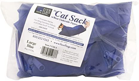 ASPEN The Cat Sack - Royal Blue Large