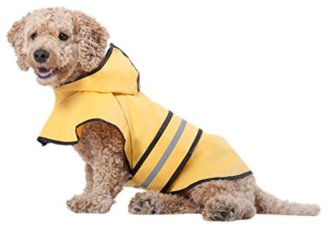 Fashion Pet Rainy Days Slicker Yellow Raincoat