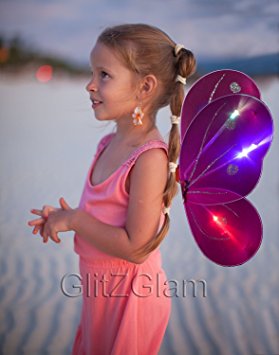 Butterfly Wing / Fairy Wing Costume for Girls - Glow in the Dark