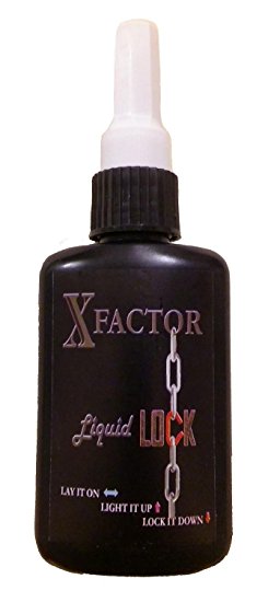 Xfactor Liquid LOCK All Purpose UV Glue Plastic Welder for General Repairs - Lay it on, Light it up, LOCK IT DOWN! - 100% (50ml Bottle)