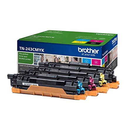 Brother TN-243 CMYK, Original toner cartridge, Print up to 1,000 pages, Cyan, Magenta, Yellow, Black