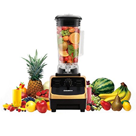 Excelvan 1500W 4 in 1 Multi-functional 2 Litre Jug Blender Professional Nutrition Commercial Mixer Food Processor Grinder for Smoothies, Juice,Milkshakes