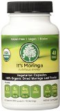 Organic Its Moringa Nutritious Energy 120 Vegetarian Capsules 1800-mg Daily 40 Day Supply USDA Certified All Natural Appetite Suppressant