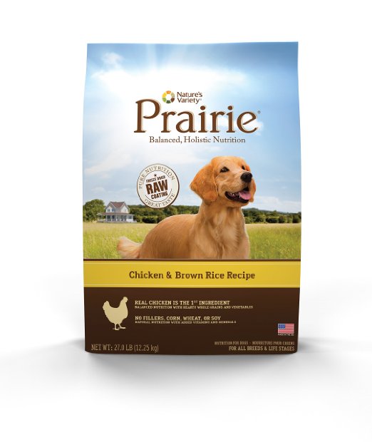 Nature's Variety Prairie Chicken & Brown Rice Recipe Dry Dog Food, 27 lb. Bag