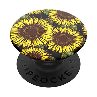 PopSockets PopGrip: Swappable Grip for Phones & Tablets - Sunflower Power