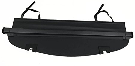 Cargo Cover For 2017 Mazda Cx-5 Black Retractable Trunk Shielding Shade by Kaungka(Updated Version:There is no gap between the back seats and the cover)