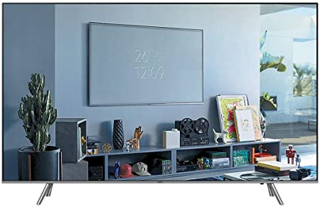 Samsung QN65Q6F Flat 65" QLED 4K Ultra HD Smart TV (2018), Eclipse Silver [Canada Version]