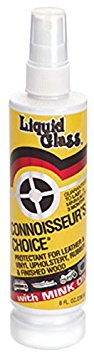 Liquid Glass Leather, Vinyl & Rubber Protectant with Mink Oil (8 oz)