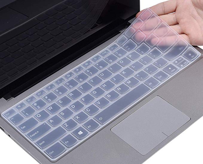 CaseBuy Clear Keyboard Cover Compatible with Lenovo Flex 14 14 inch/Lenovo Yoga C940 C930 920 13.9/Lenovo Yoga 730 720 13.3/Lenovo Yoga 730 15.6/Yoga 720 12.5 inch Laptop Cover Skin