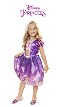 Disney Princess 4315 Rapunzel Explore Your World Dress, Size: 4-6x, Purple/