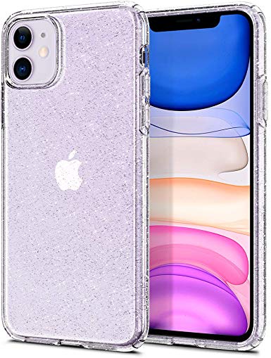 Spigen Liquid Crystal Glitter Designed for Apple iPhone 11 Case (2019) - Crystal Quartz